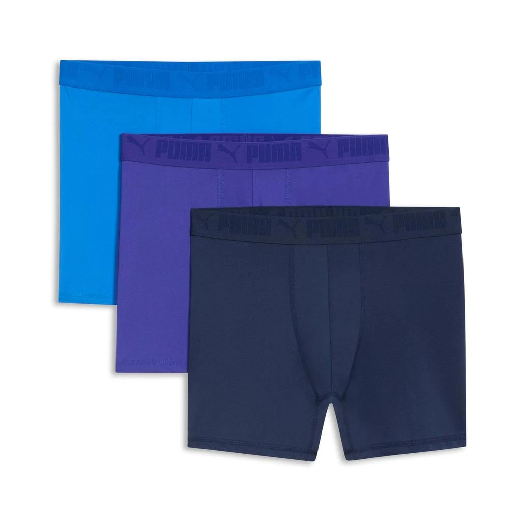 Puma PUMA Men's Athletic Fit Boxer Briefs (3 Pack) 1