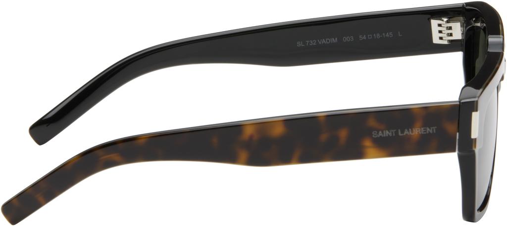 Yves Saint Laurent Brown SL 732 Vadim Sunglasses