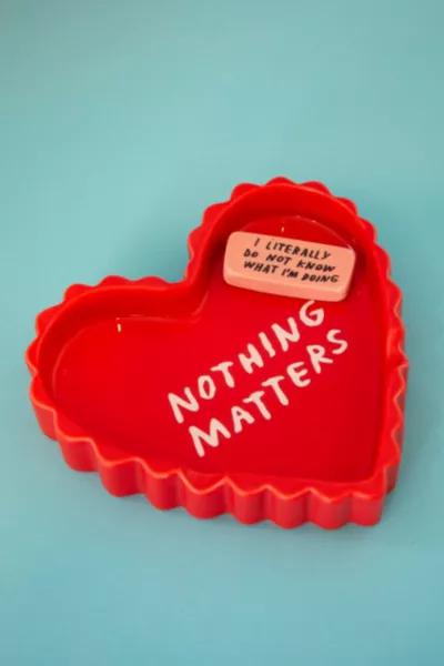 THIRD DRAWER DOWN Third Drawer Down x Adam JK Nothing Matters Ceramic Tray