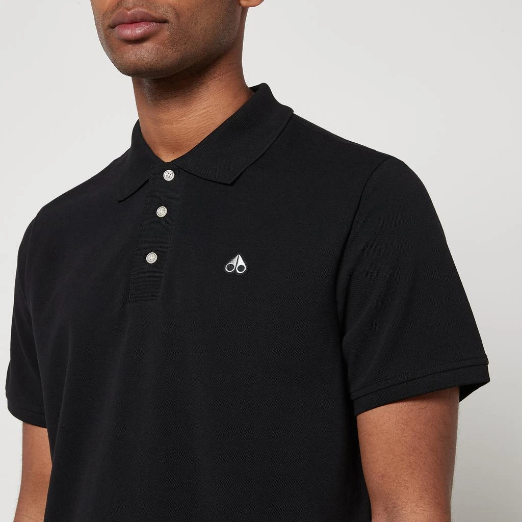Moose Knuckles Moose Knuckles Cotton-Piqué Polo Shirt 4