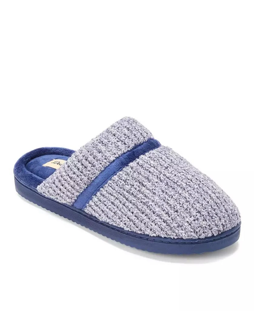 Dear Foams Women
s Serena Marled Chenille Scuff Slippers 1