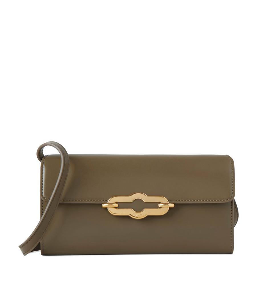 【MULBERRY】PIMLICO WALLET Mulberry Leather Pimlico Wallet On Strap - Wallets - BeyondStyle