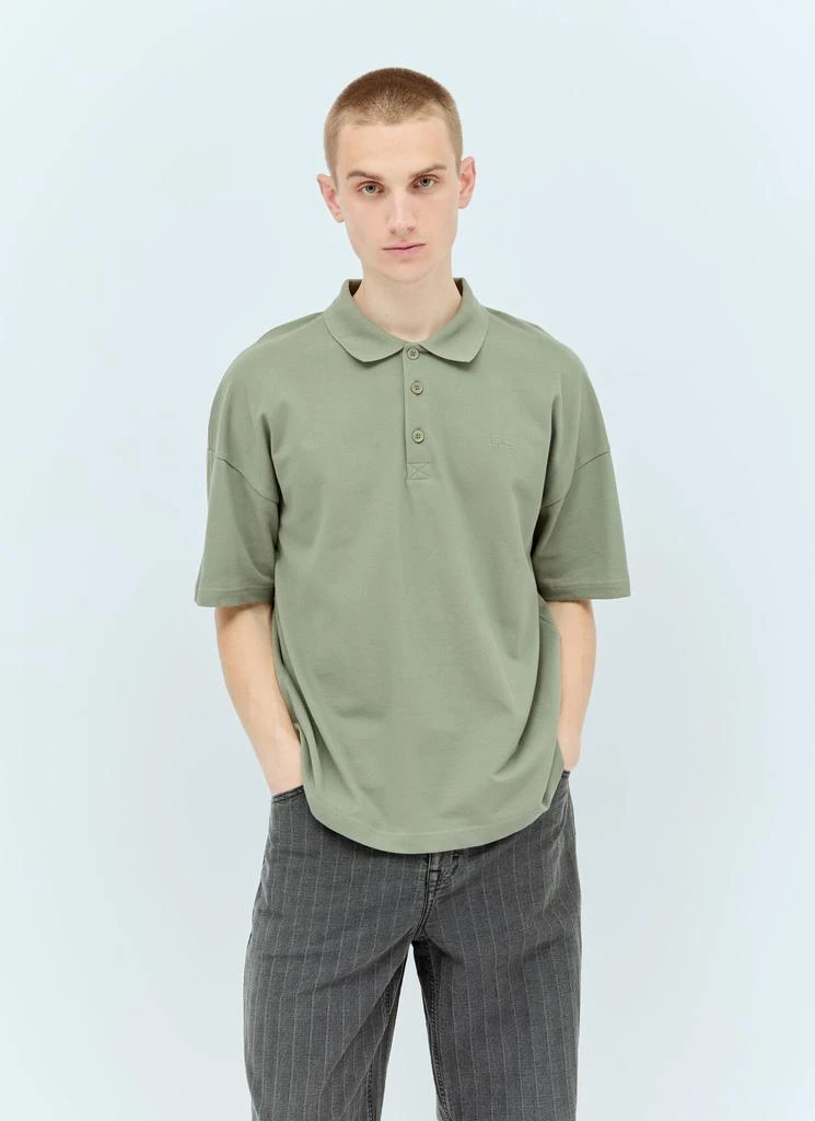 A.P.C. ogo Embroidered Polo Shirt 1