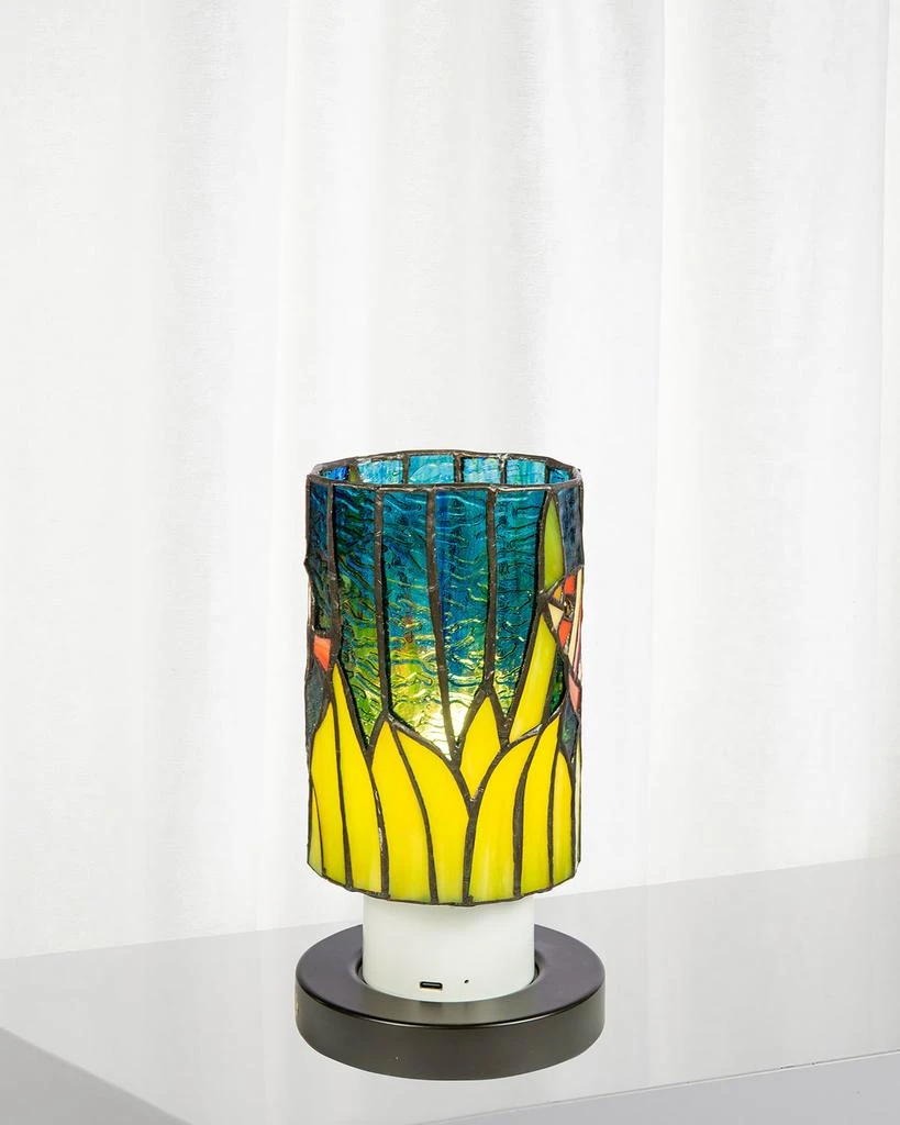 Dale Tiffany Tiffany Mosaic 8.5" Rechargeable Wireless Accent Lamp 2