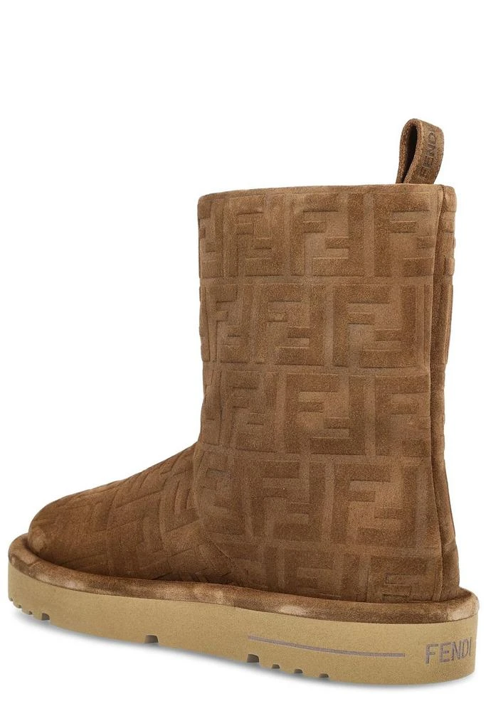 Fendi Fendi Apres Chic Monogram Detailed Boots 3