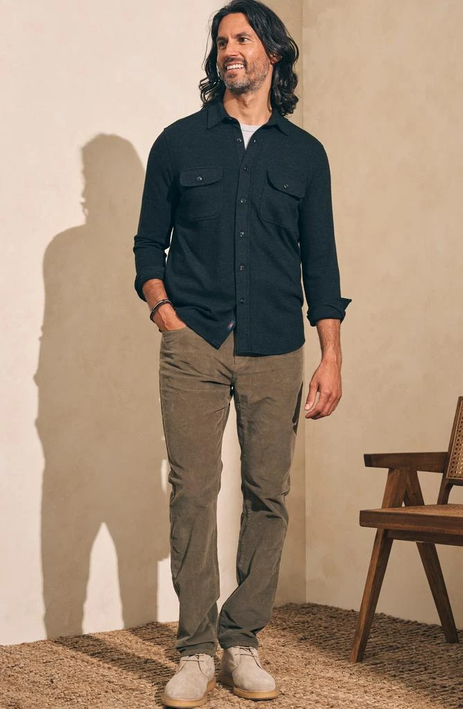 Faherty Straight Leg Stretch Corduroy Pants 5