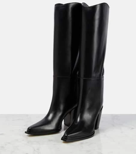 Jimmy Choo Cece 80 leather knee-high boots 5