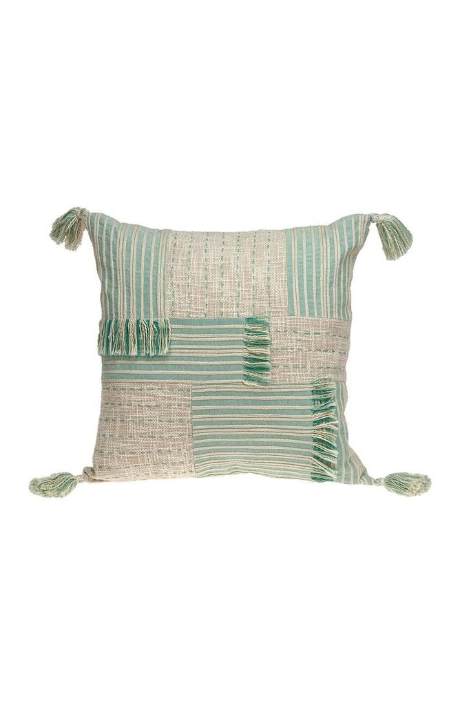 Parkland Harper Transitional Cream 
White Throw Pillow