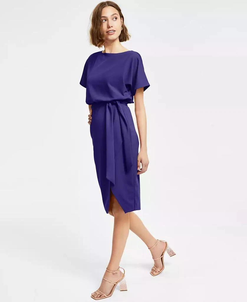 Kensie Blouson Wrap Dress 2
