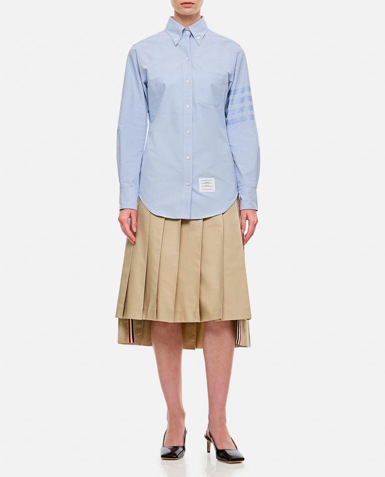 Thom Browne Back Pleated Skirt