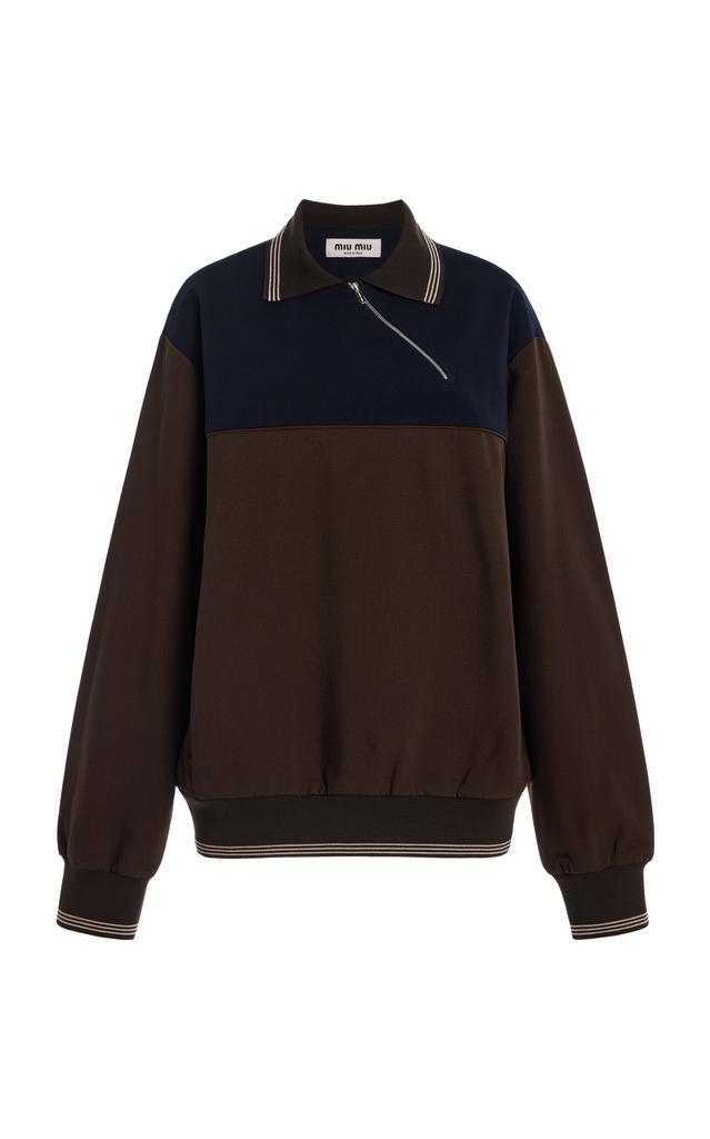 Miu Miu Miu Miu Oversized Knit Sweatshirt - Moda Operandi