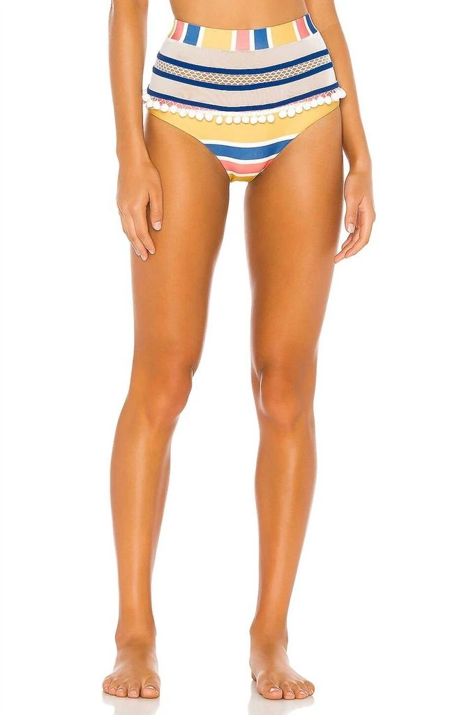 Tularosa Thessy Bikini Bottom In Seventies Stripe 1