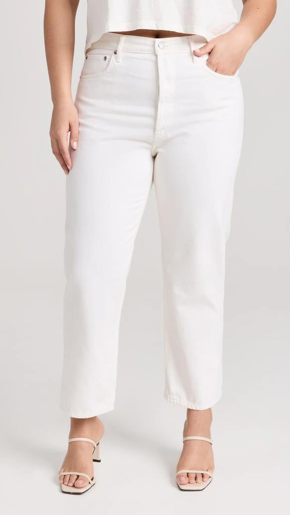 AGOLDE 90s Crop: Loose Straight Jeans 8