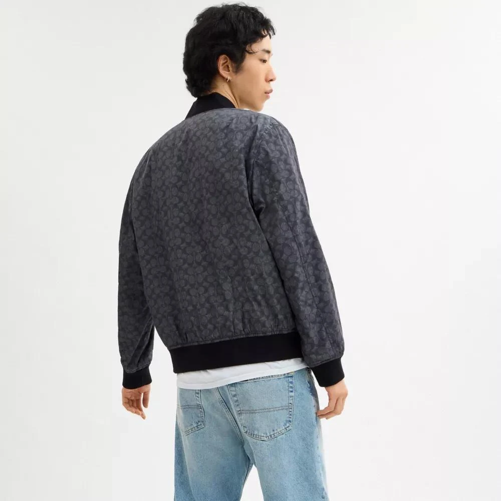Coach Reversible Ma 1 Jacket In Recycled Polyester 5