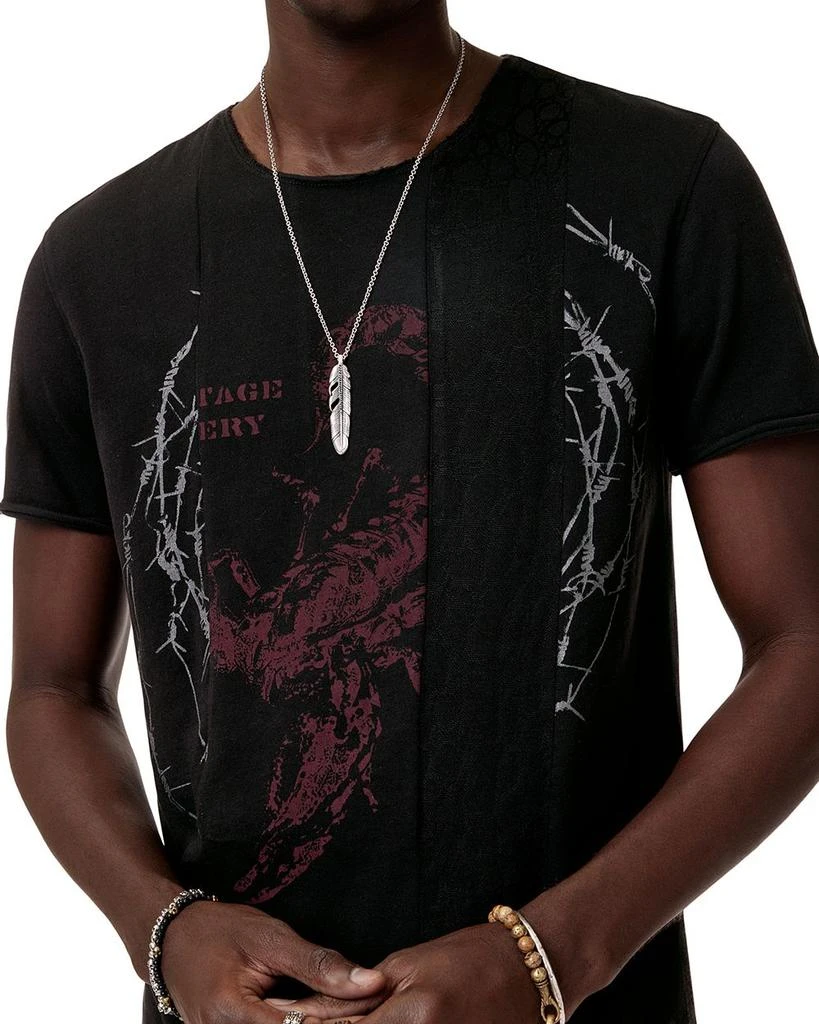 John Varvatos Raw Edge Graphic Tee 4