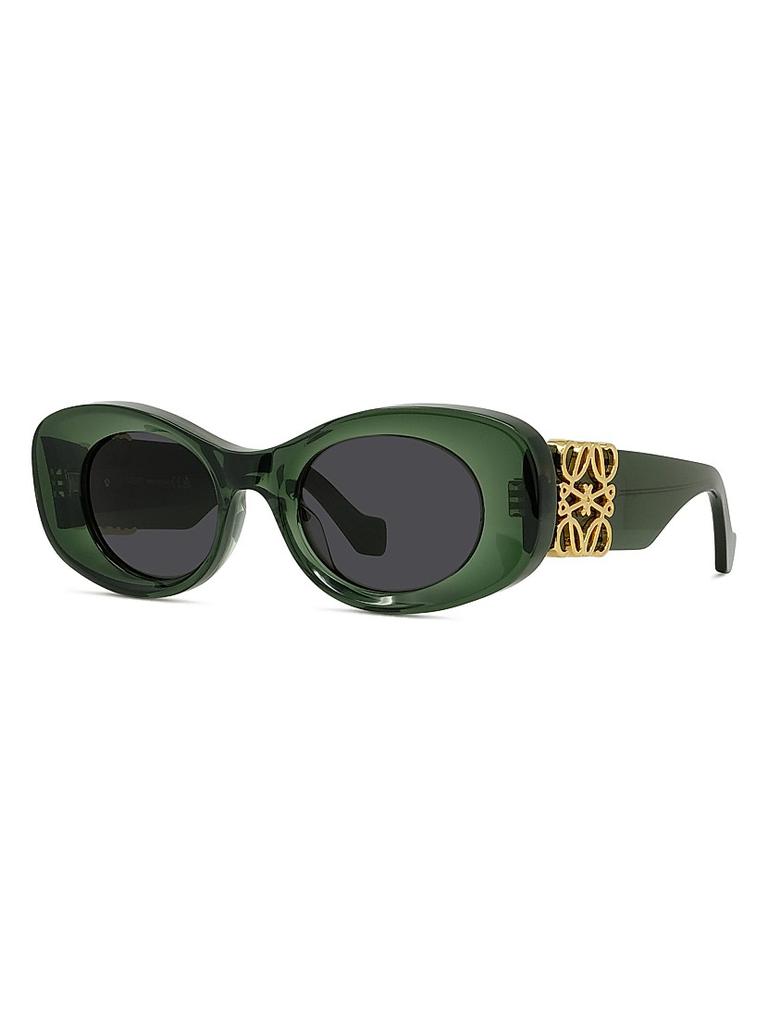 Loewe Lw40127i Anagram 01a Nero Sunglasses - Accessories