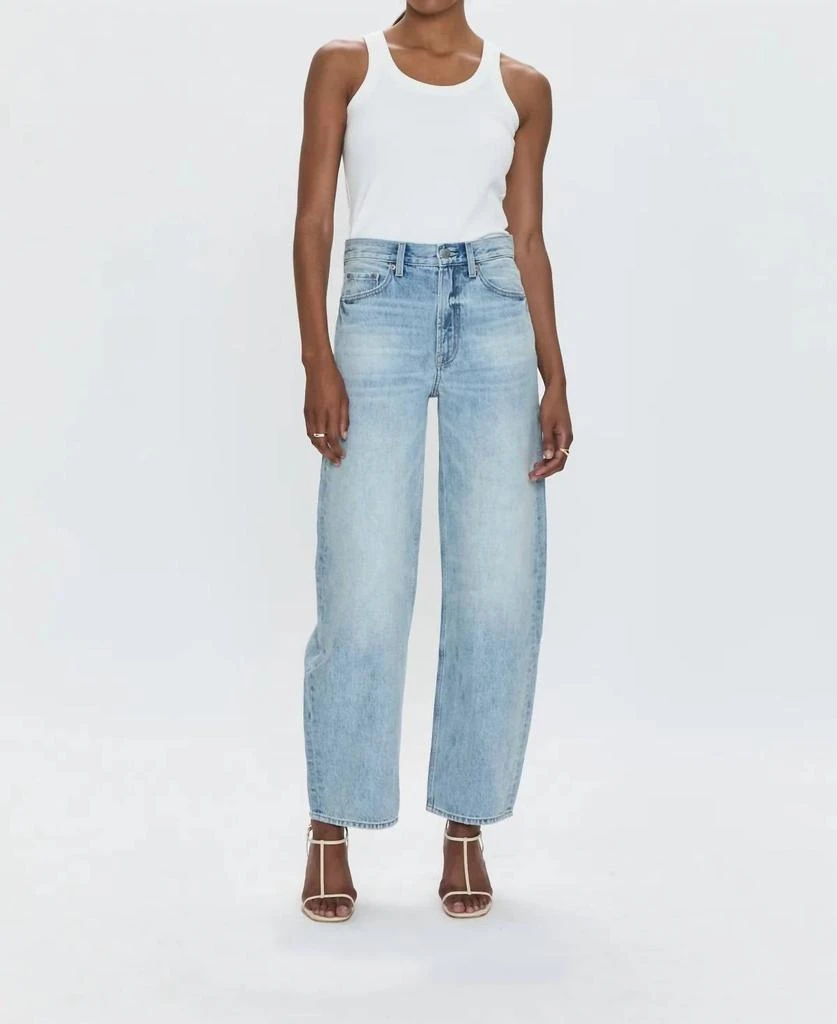 PISTOLA Pistola - Wes High Rise Barrel Jeans 1