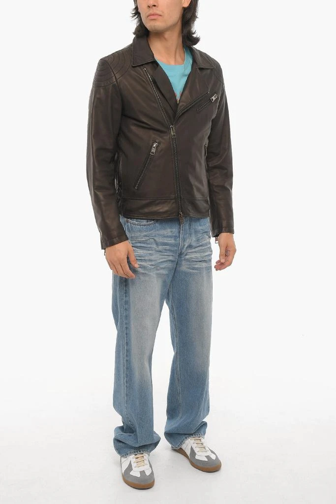 DACUTE Leather DYLAN Jacket with Zip Closure 4