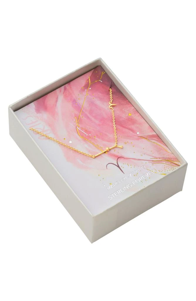 Sterling Forever 14K Gold Plated Station Constellation Pendant Necklace 2