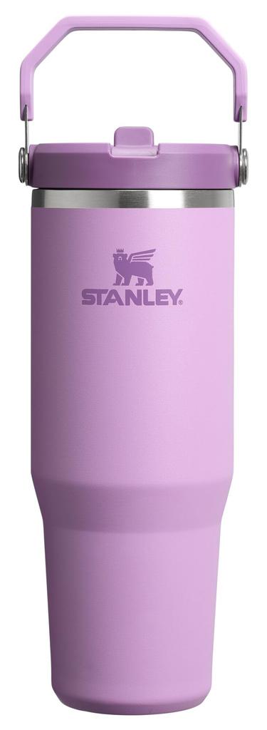 Stanley Stanley IceFlow 2.0 Flip Straw Tumbler with Handle 30 oz | Twist On Lid and Flip Up Straw | Leak Resistant Water Bottle | Insulated Stainless Steel | BPA-Free | Lilac