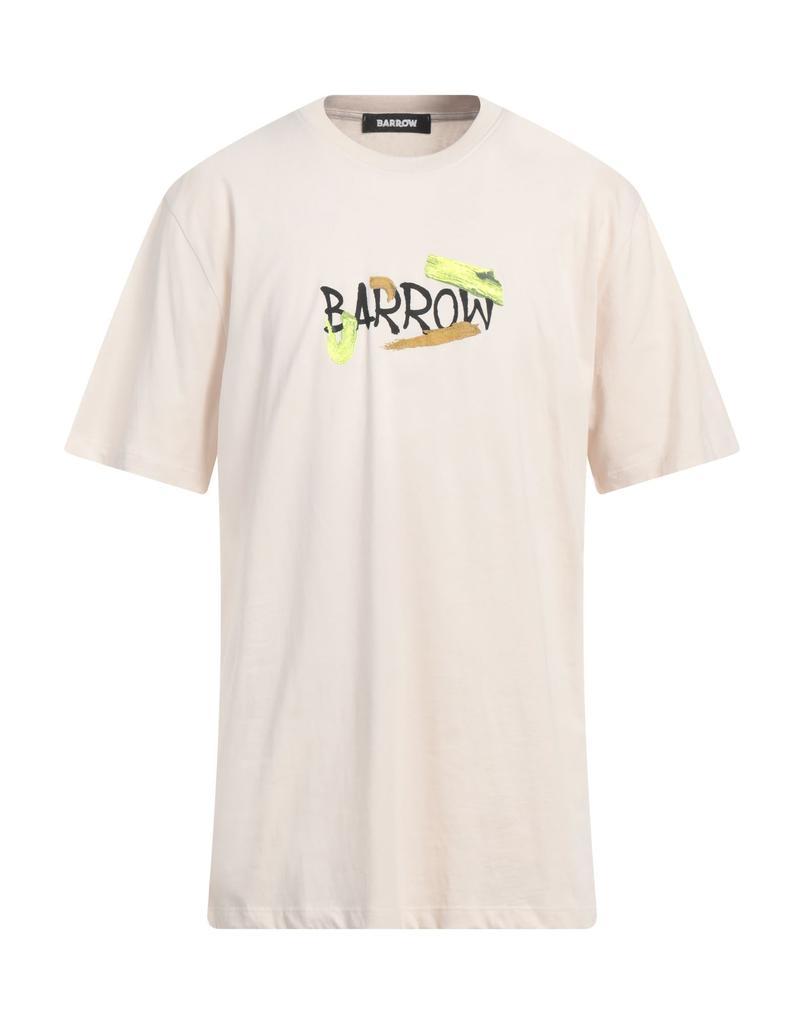 Tシャツ・カットソー BARROW Cotton t-shirt with frontal and back logo print BARROW Logo Printed Unisex Cotton T-shirt Barrow