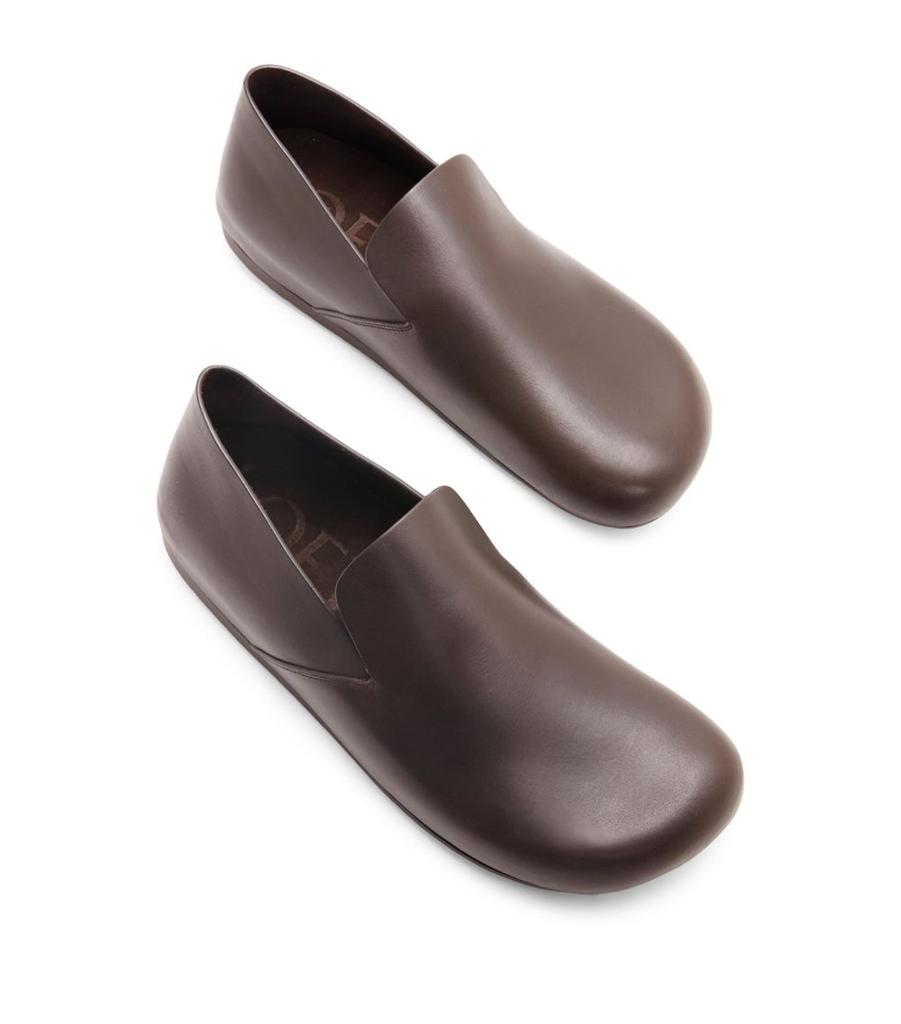 LOEWE(ロエベ)Lago サンダル カーフスキン(SALE!国内発送） Loewe Leather Lago Clogs - Business Casual Shoes - BeyondStyle