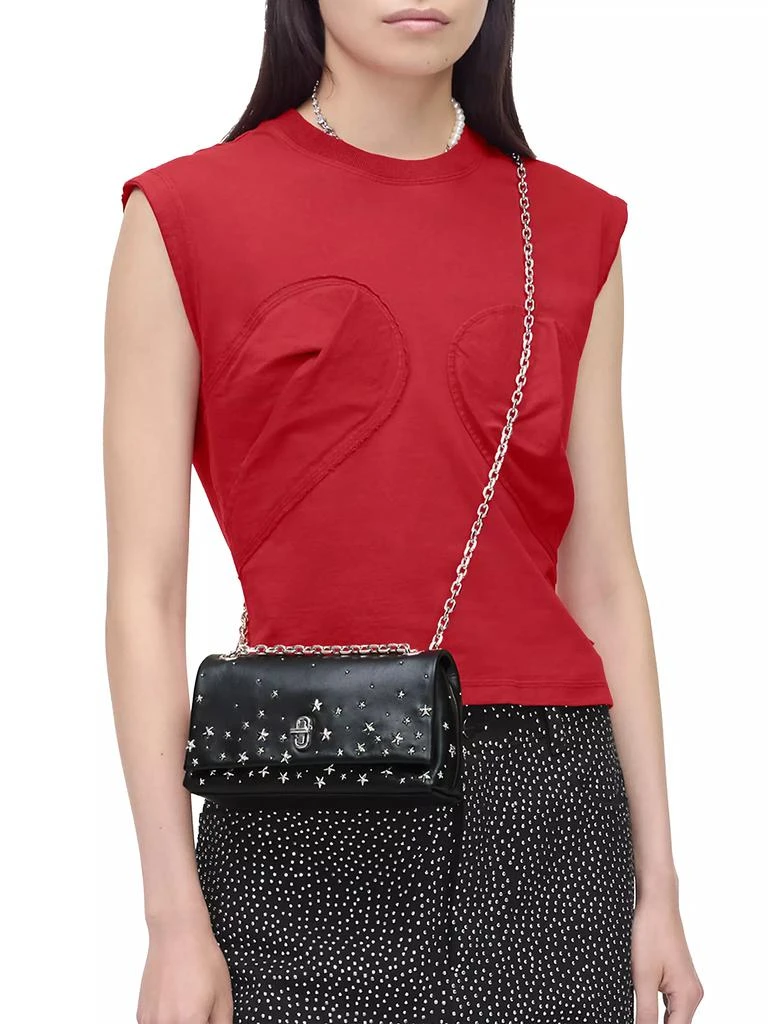 Marc Jacobs The Star Studded Dual Chain Leather Wallet 2