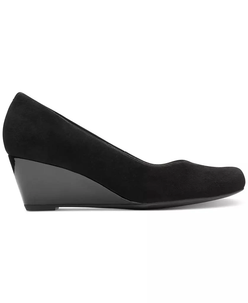 Clarks Collection Women's Flores Tulip Wedge Pumps 2