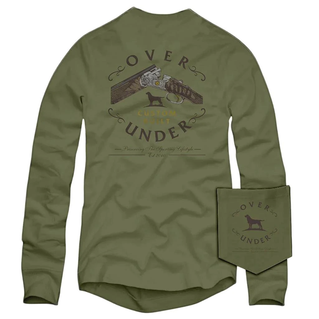 Over Under Over Under - Men
s Custom Built Long Sleeve Tee