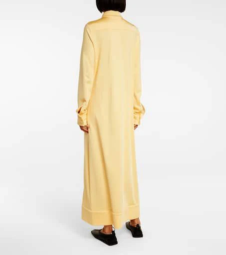 Jil Sander Stretch-jersey shirt midi dress 3