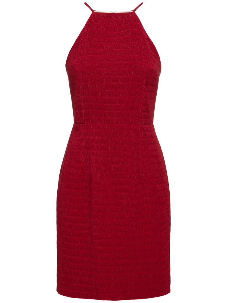 Emilia Wickstead Mylene Tweed Mini Dress