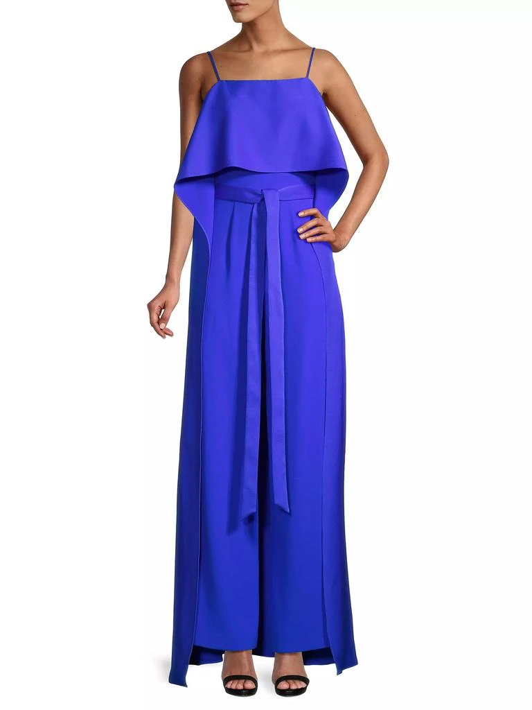 Black Halo Valeria Paneled Jumpsuit 2