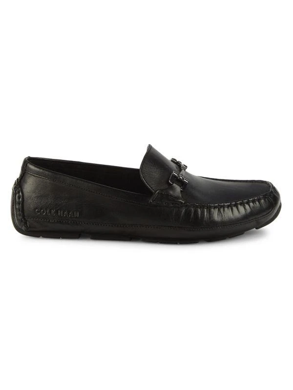 Cole Haan Grand.OS Wyatt Leather Bit Loafers 1