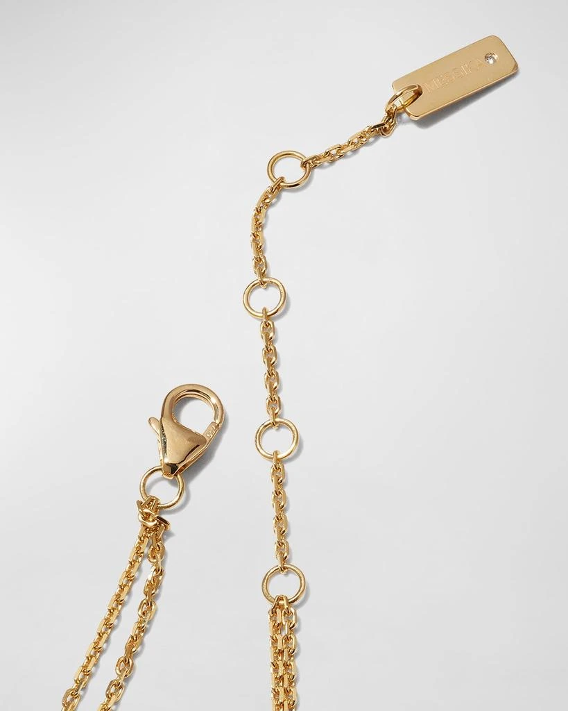 Messika MOVE CLASSIC 18K YELLOW GOLD 3-DIAMOND BRACELET 4