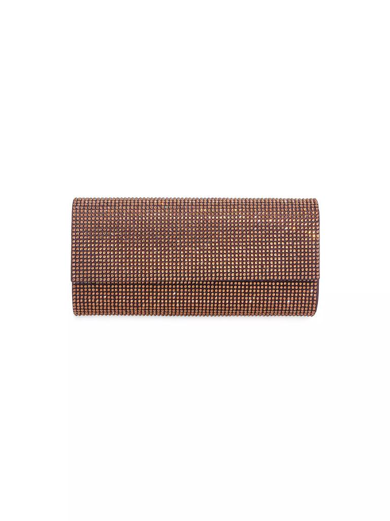 Judith Leiber Perry Crystal-Embellished Clutch-On-Chain
