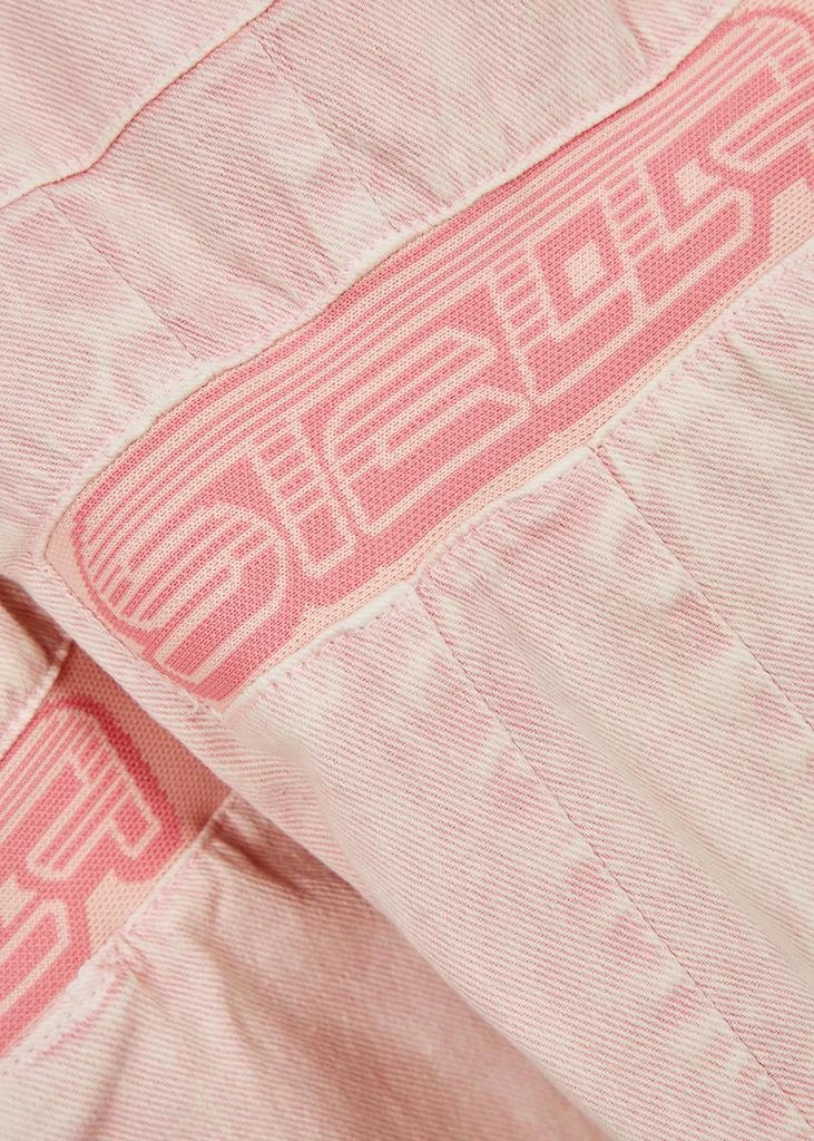 Stella McCartney Light pink stretch-denim jumpsuit 5