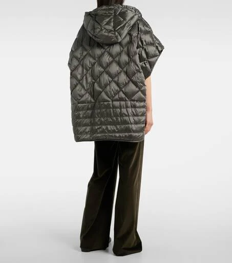 Max Mara The Cube Treman quilted down cape 3