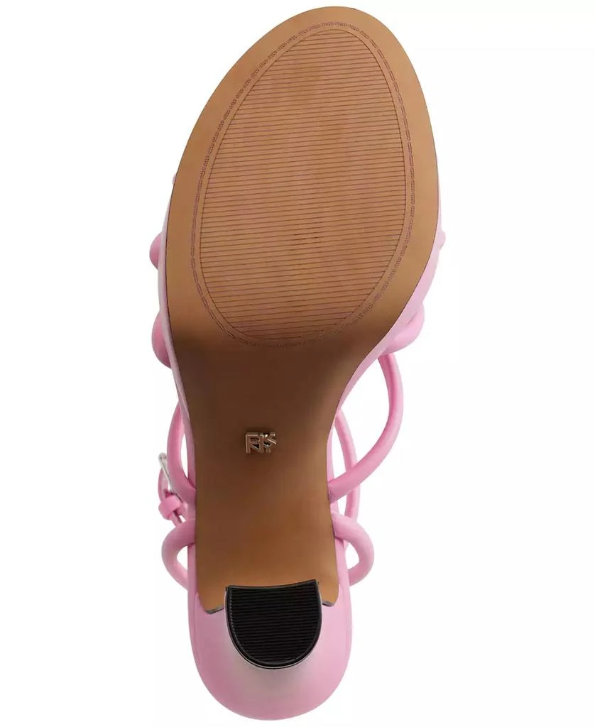 DKNY Women's Delicia Strappy Knotted Platform Sandals 9