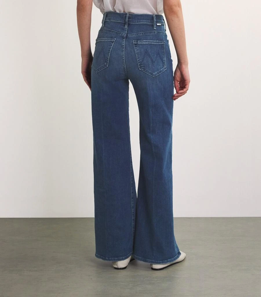 MOTHER The Hustler Roller Skimp Wide-Leg Jeans 4