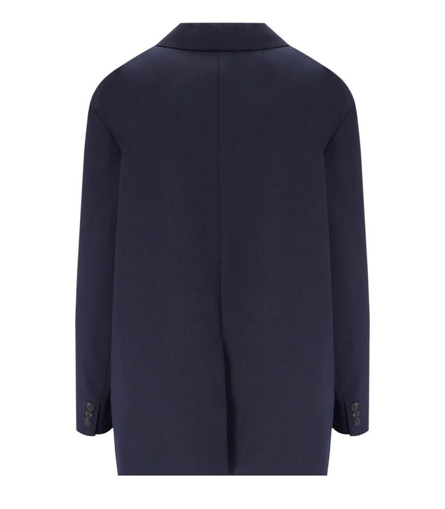 Weekend Max Mara Weekend Max Mara Quadro Blue Single-Breasted Blazer 2