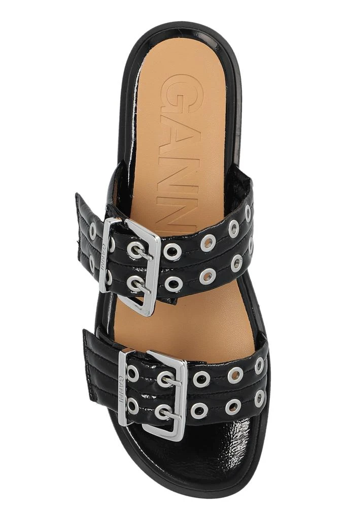 Ganni Ganni Slides with Straps 6