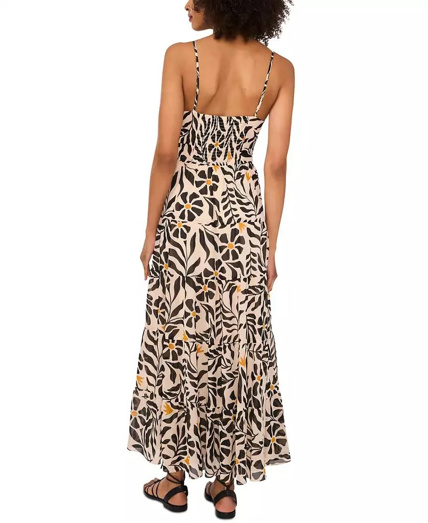 1. State Women's V-Neck Empire-Waist Tiered Maxi Dress 3