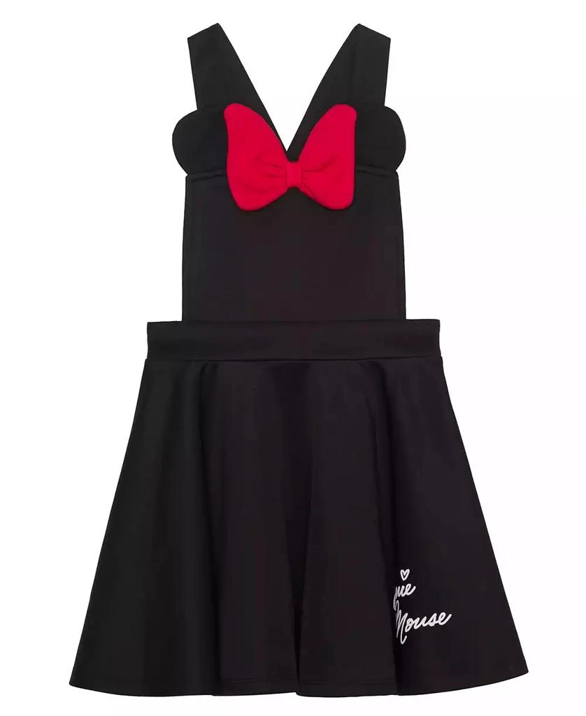 Disney Little Girls Minnie Hearts Short Sleeve T-shirt and Dress, 2 Pc. Set 6