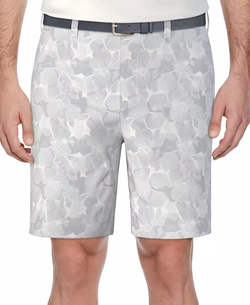 PGA TOUR Men
s Hibiscus-Print Shorts 1
