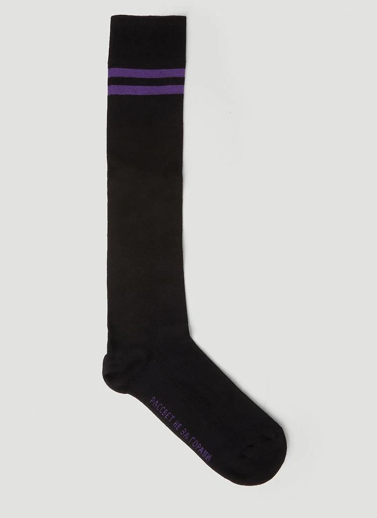 Rassvet High ogo Intarsia Socks 2