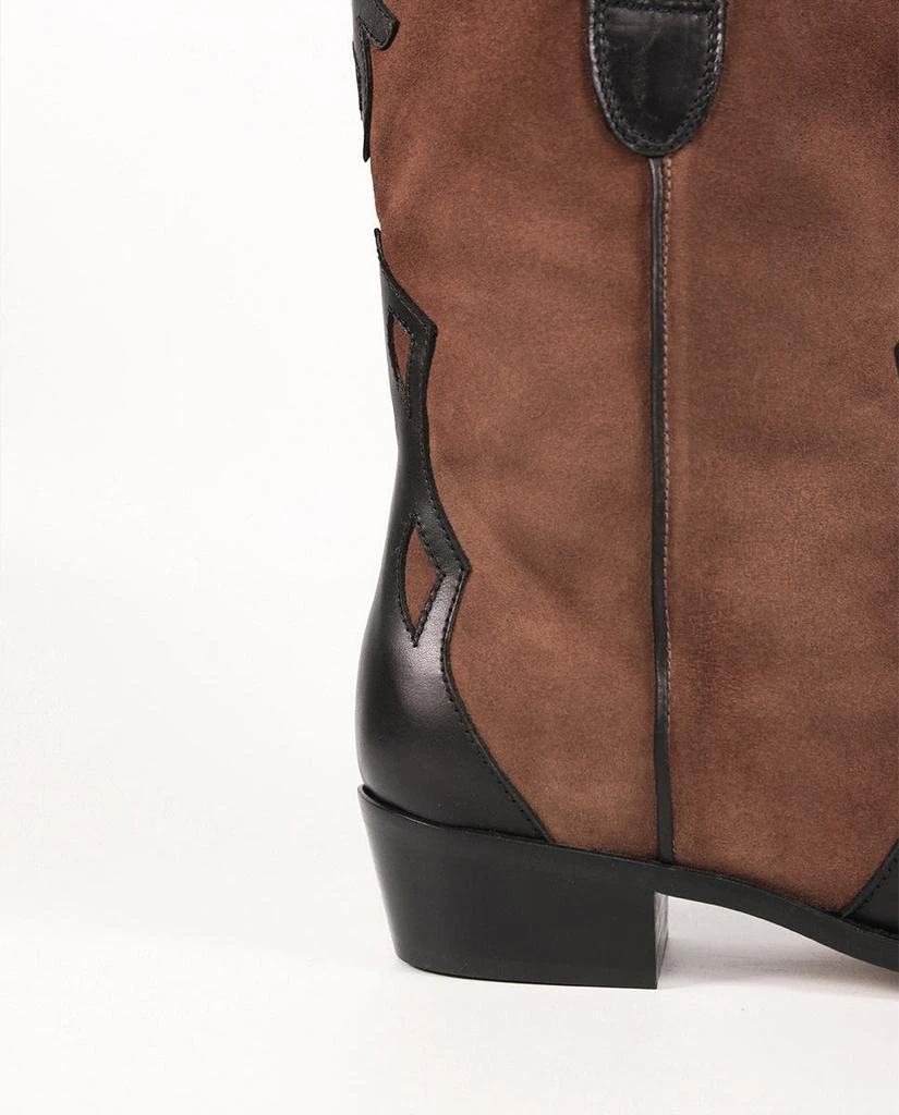 Toral Bottes Molly Noir & Cognac 8