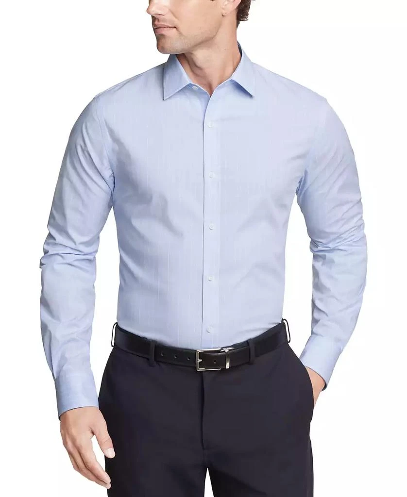 Tommy Hilfiger Men's TH Flex Essentials Wrinkle-Resistant Stretch Slim-Fit Dress Shirt 1