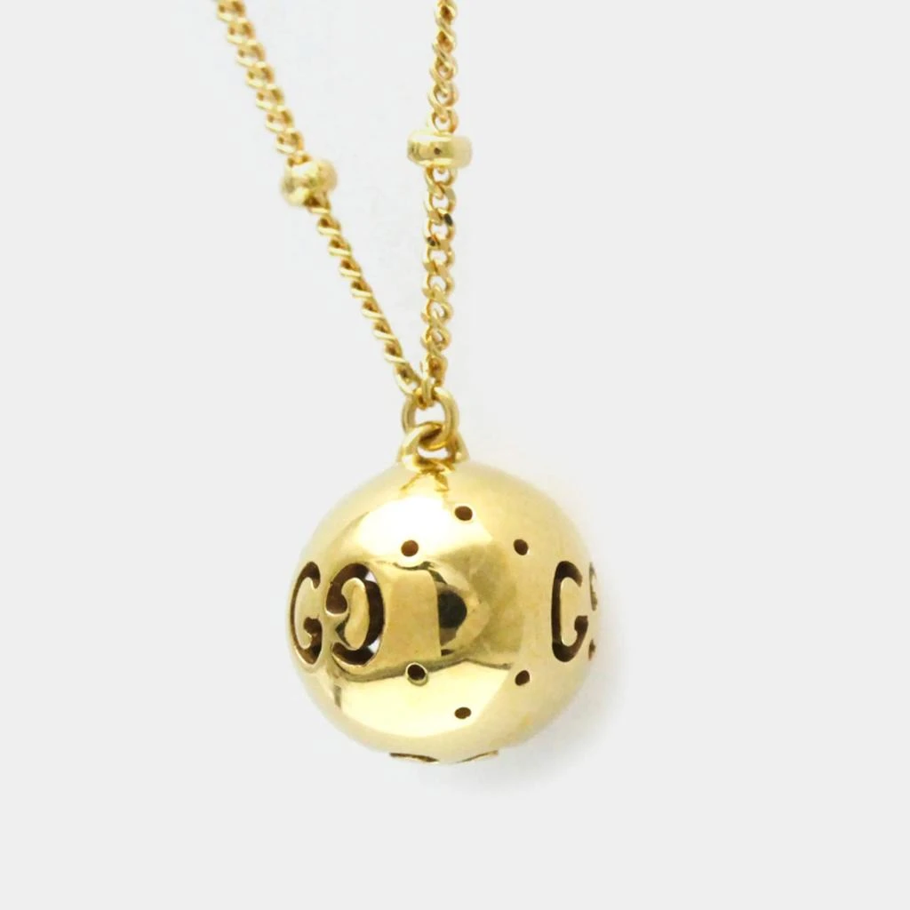 Gucci Gucci Icon Ball Necklace Yellow Gold 18K No Stone Pendant Necklace Gold 5