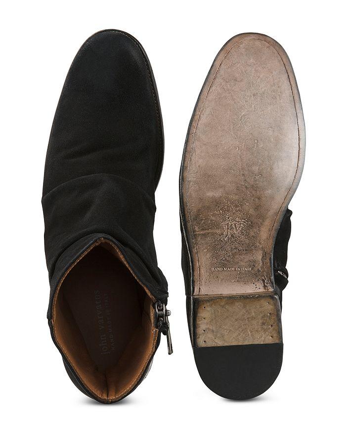 John Varvatos Men
s Morrison Sharpei Side Zip Boots