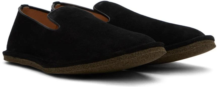 Dries Van Noten Black Slip-On Loafers 4